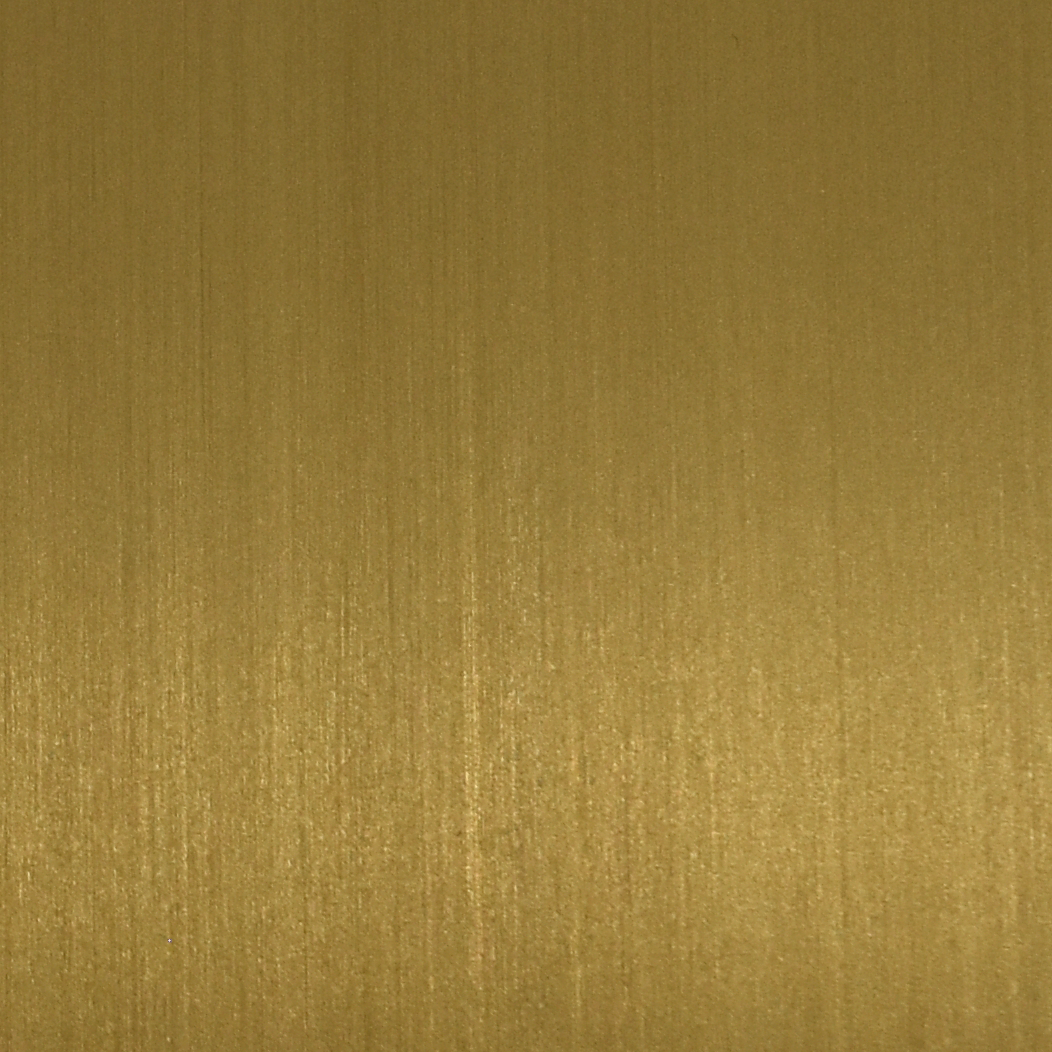 Brass Raster Image Plated Brushed Brass – Mirror Image