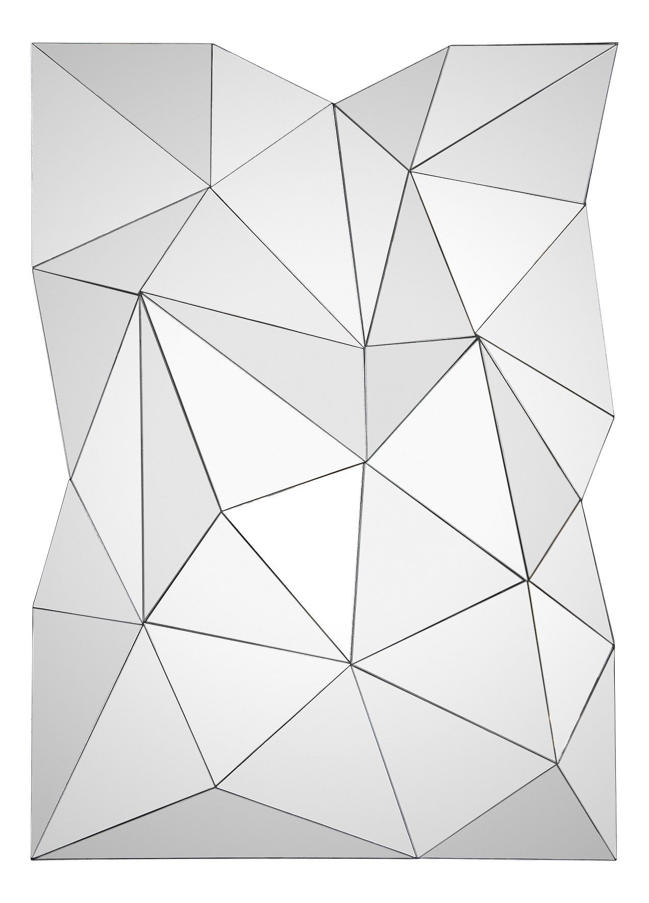 Multidimensional Mirror 15002 ZOEY | Multi-faced three dimensional paneled mirror – Mirror Image