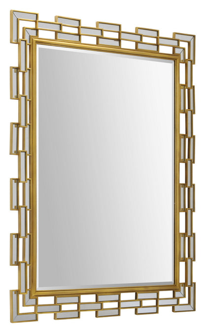 Gold leaf mirror online