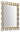 Gold leaf mirror online