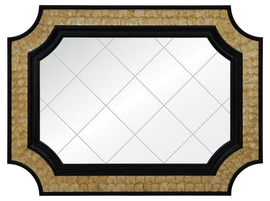 Diamond v-groove pattern mirror