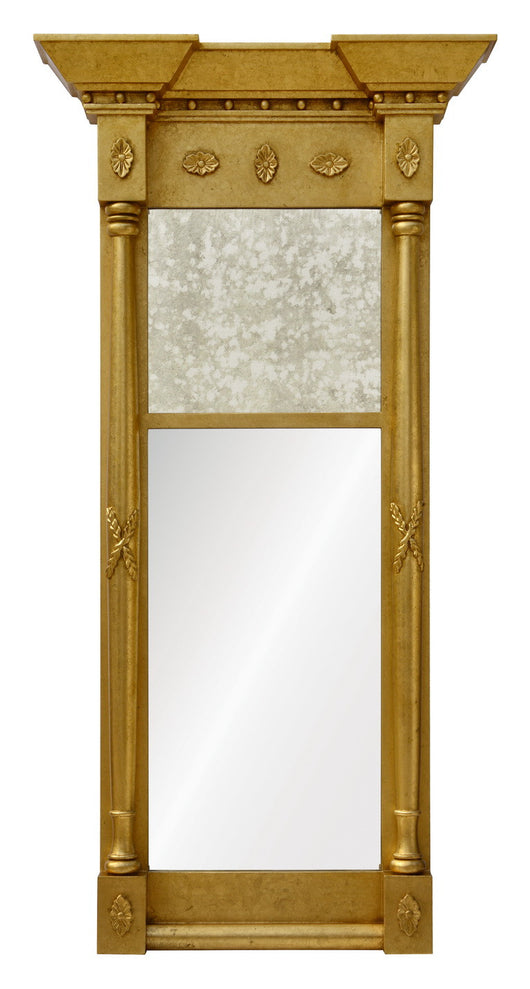 Decorative antique framed mirror
