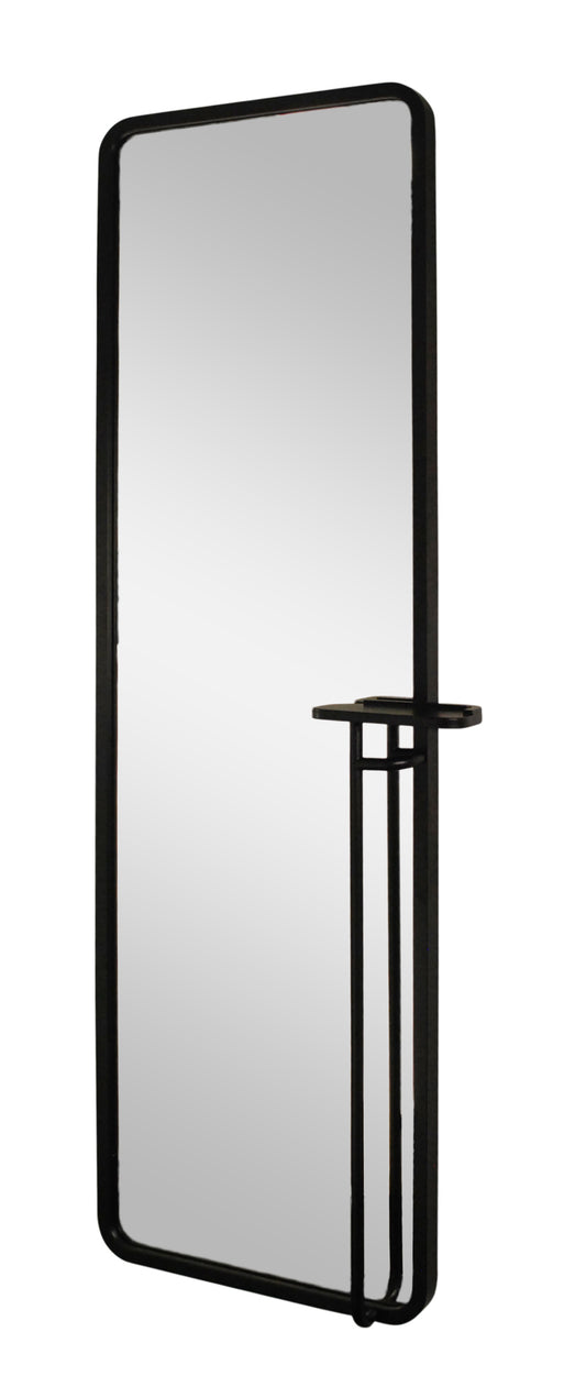 mirror with metal tube frame