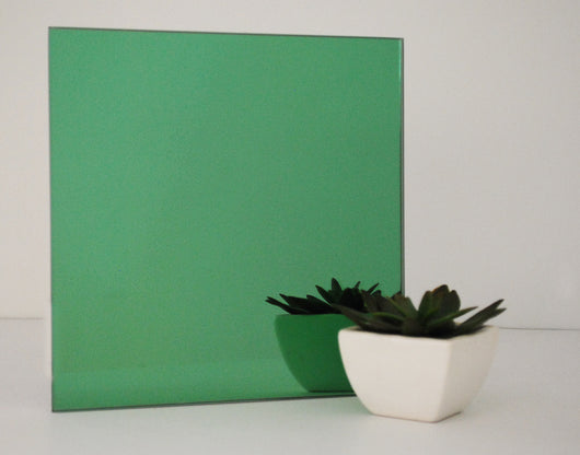 green colored mirror