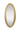 Oval full length mirror