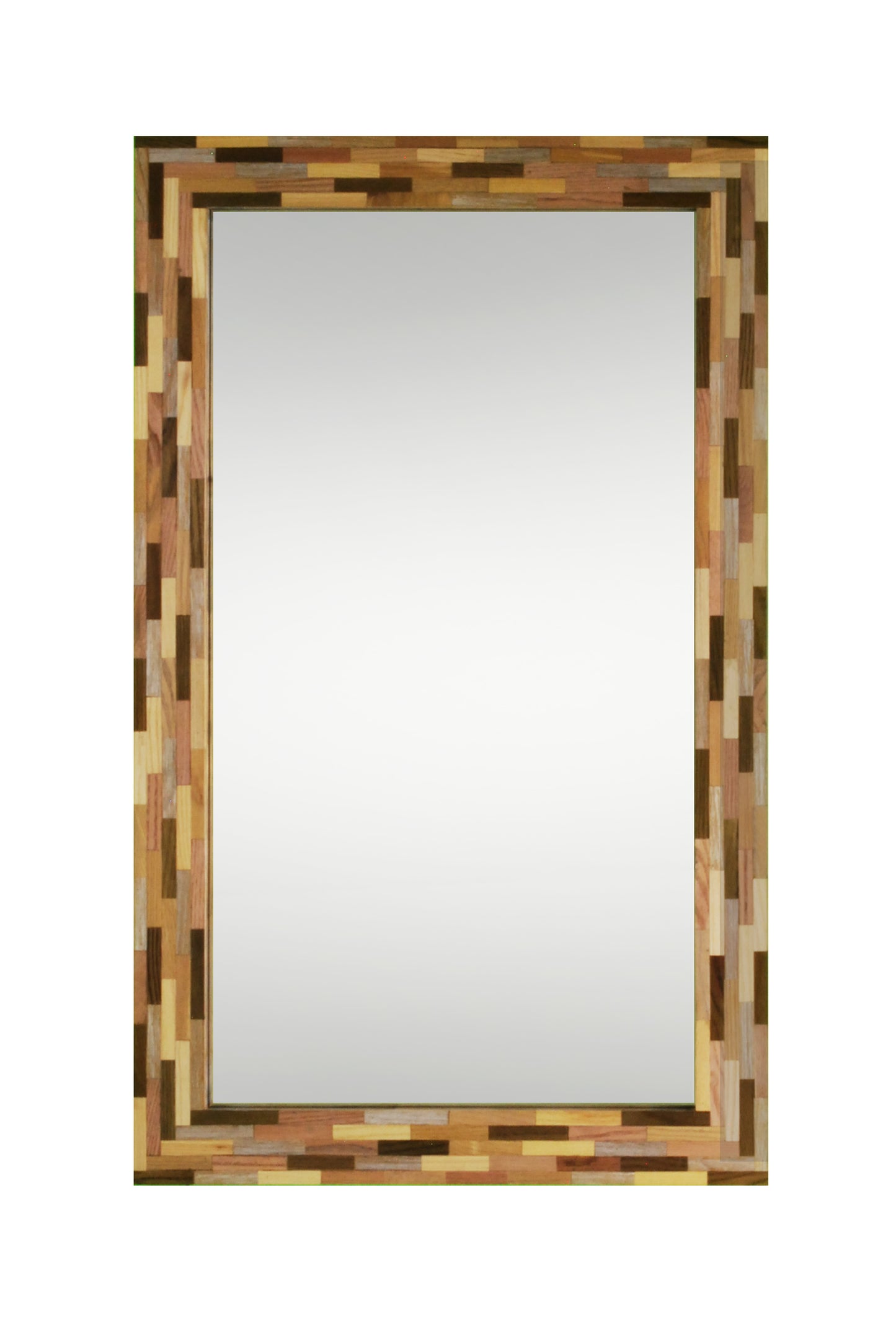Mosaic Framed Mirror