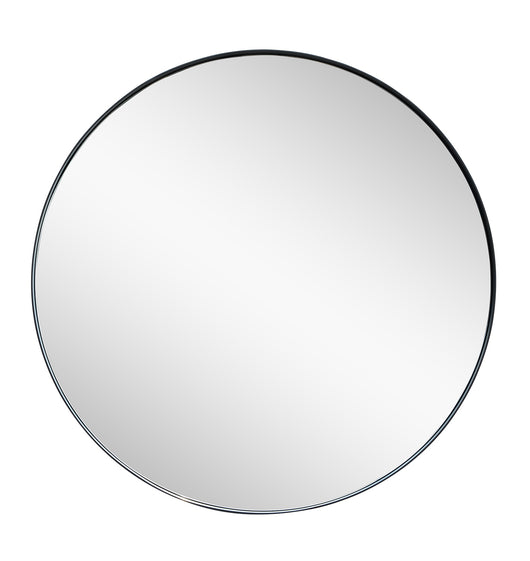 Simple chic round mirror