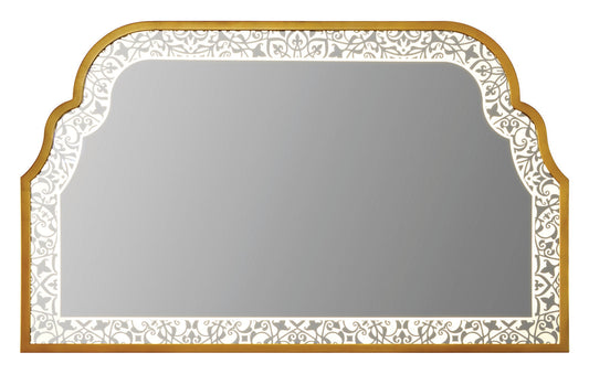 Backlit framed mirror