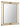 acrylic and brass square mirror