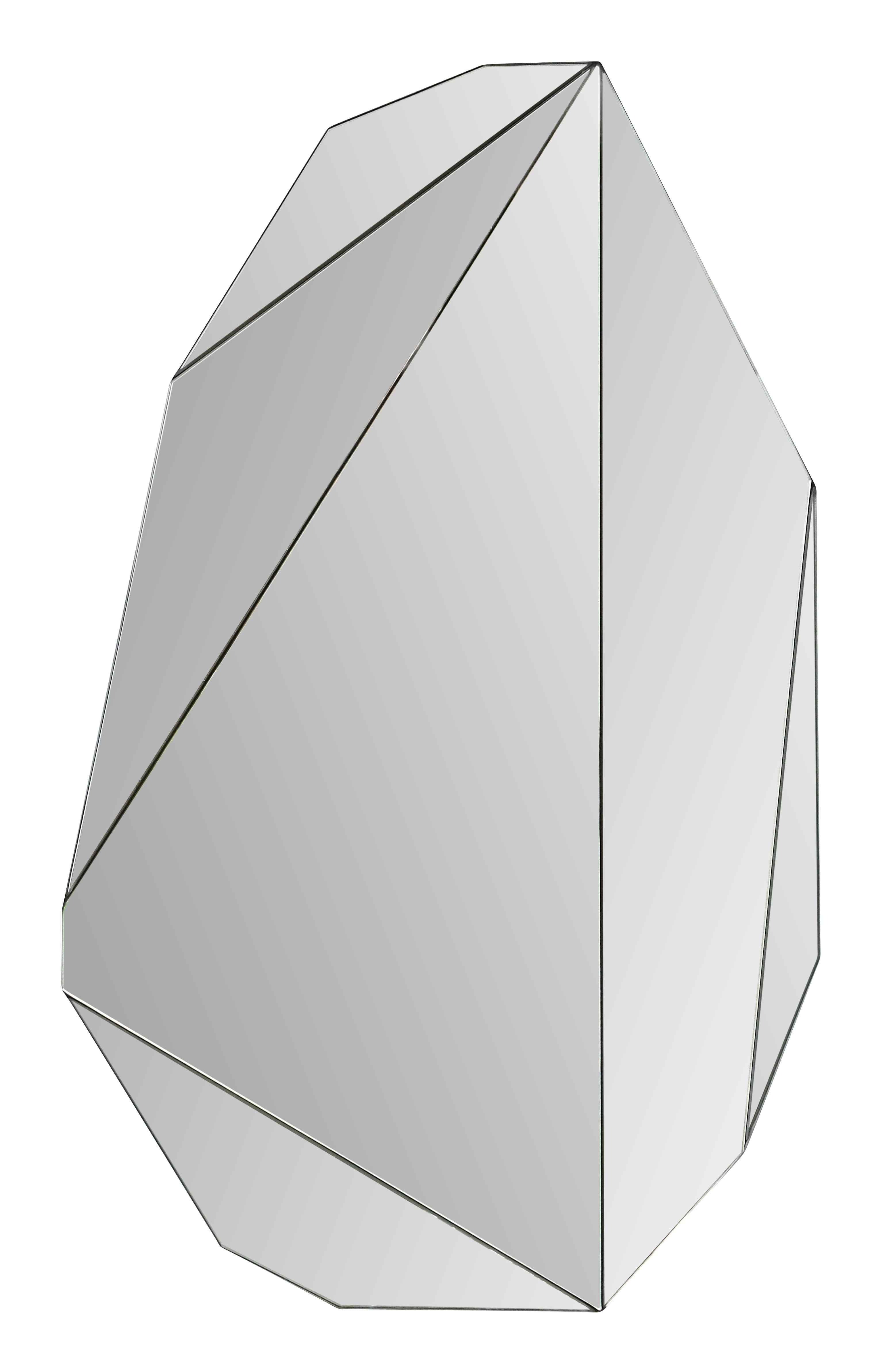 Angular Mirror Design 15993 | Angle faced panel mirror with polished edges – Mirror Image