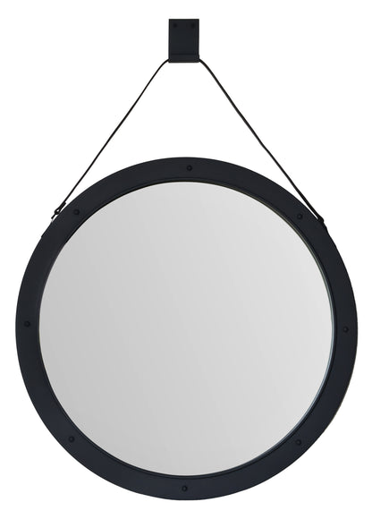 Round hanging mirror