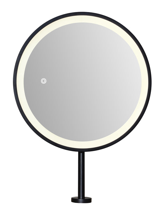 Mirror with dimmer switch