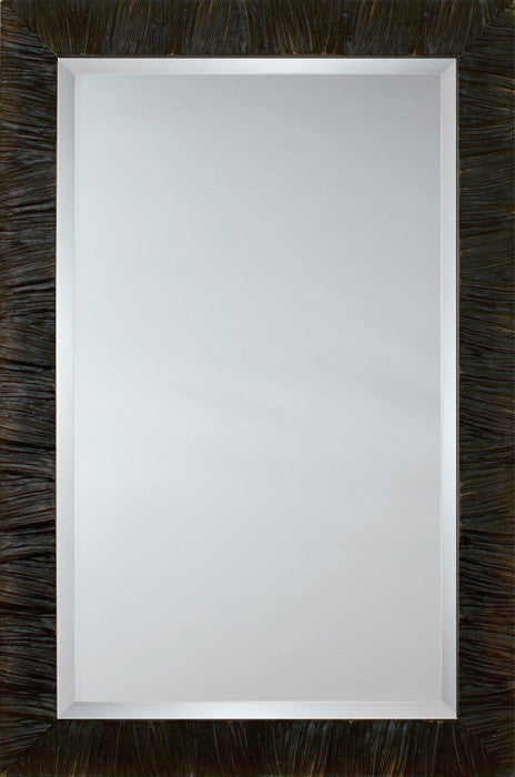 81198 - Ebony Ridged Mirror