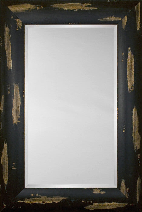 81205 - Distressed Ebony Mirror